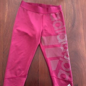 Adidas cropped gym legging